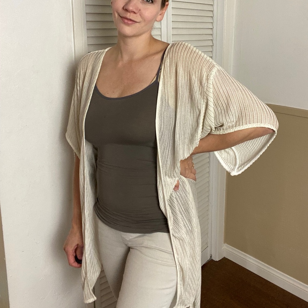 ASTARS Beach Coverup Off-White